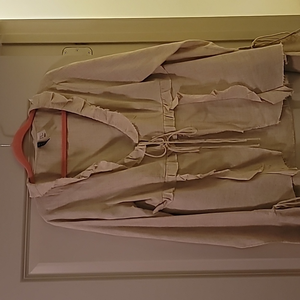 Tan Blouse